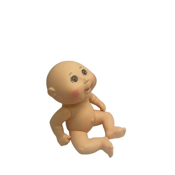 2016 OAA CABBAGE PATCH KIDS DOLL PREEMIE 9" HARD BODY BLUE EYES EYELASHES, BALD - Picture 14 of 15